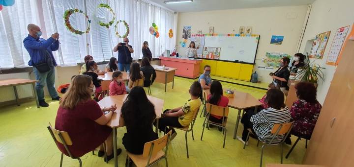 Посещение на учители и ученици във II ОУ "Н.Й.Вапцаров" Търговище